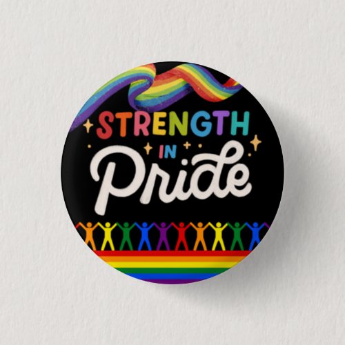 Strength in Pride Button