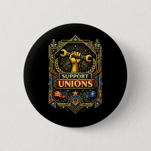 Strength in Solidarity Button