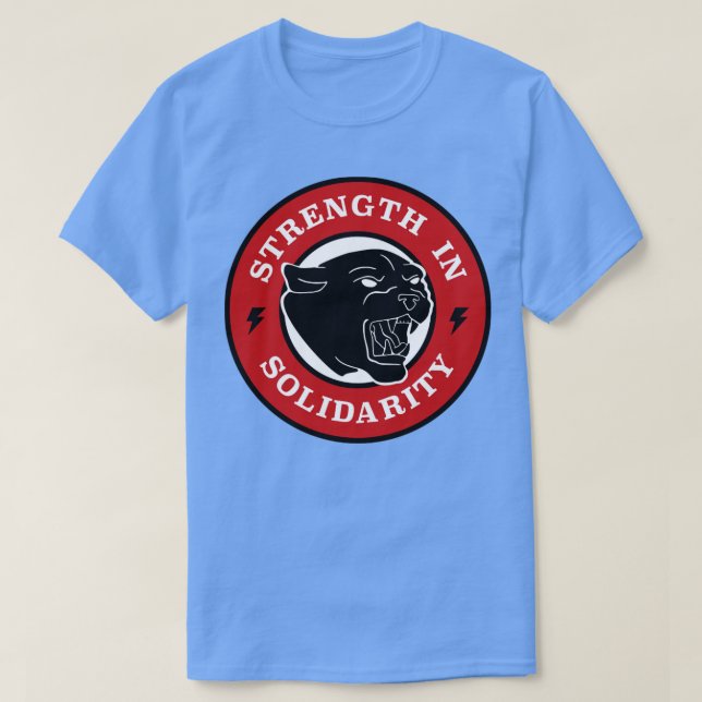 Strength In Solidarity T-Shirt (Design Front)