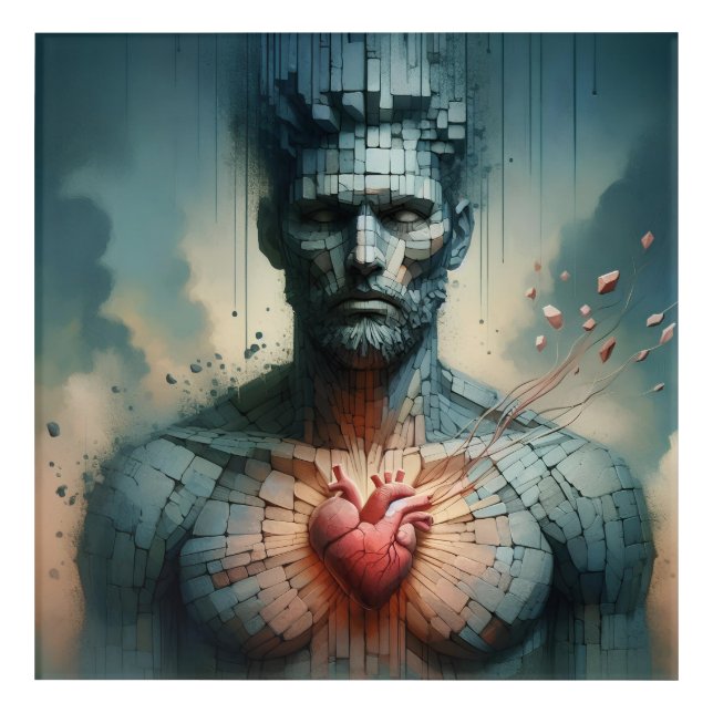 Strength in Vulnerability Acrylic Print (Front)