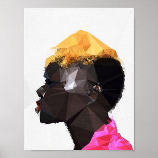 Strength - Kubistika by Boris Draschoff Poster