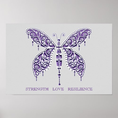 STRENGTH _ LOVE _ RESILIENCE  poster