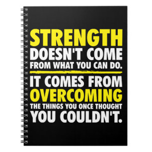 Strength - Motivational Notebook
