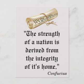 Strength of a Nation, Democrats VOTE! Postcard