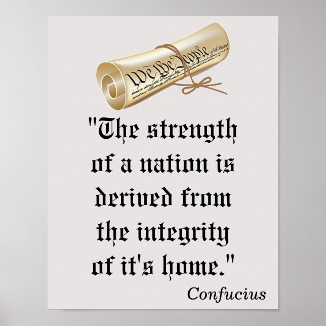 Strength of a Nation Poster (Front)