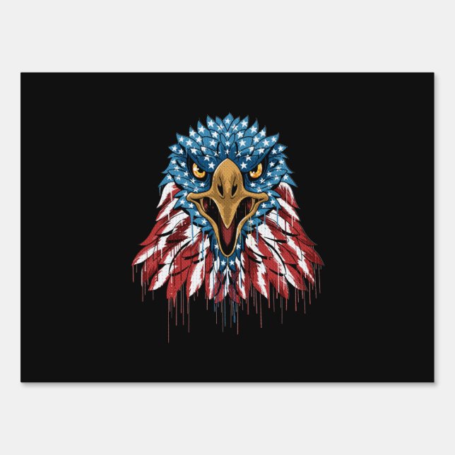 Strength Of America July 4th Sign (Front)