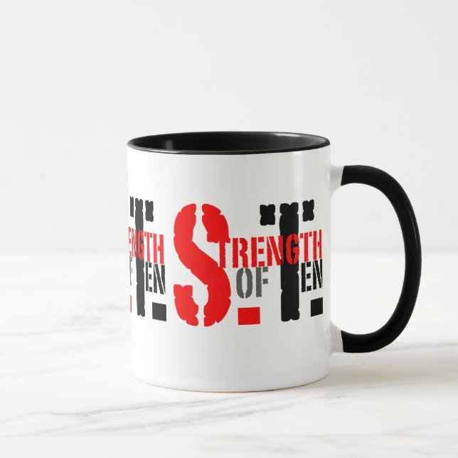 Strength of Ten Mug (Right)