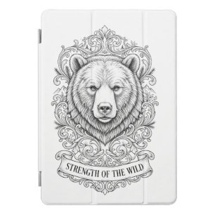 Strength of the Wild Bear Vintage iPad Case