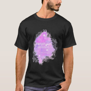 Strength Over Weakness Galaxy - Preeclampsia Aware T-Shirt