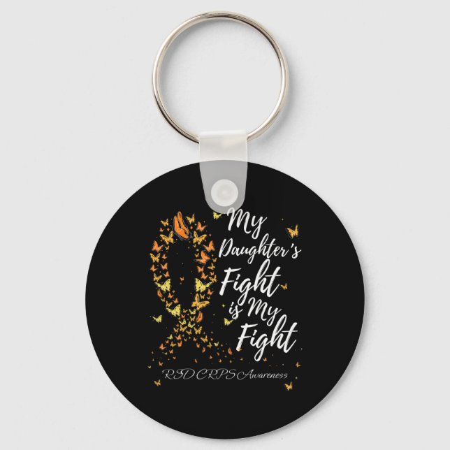Strength Over Weakness - Myelodysplastic Syndromes Keychain (Front)