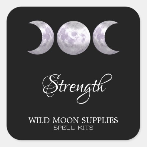 Strength Spell Kit Labels