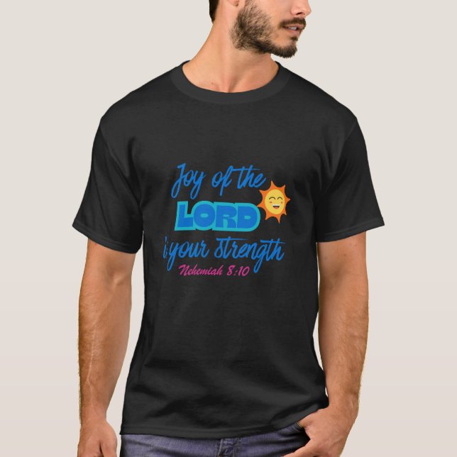 Strength Through Christ. T-Shirt (Front)