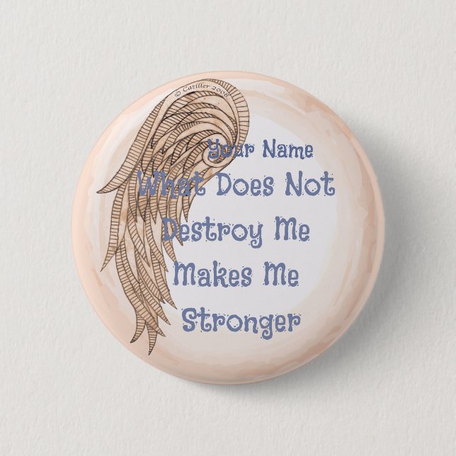 Strength Wing Button (Front)