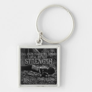 STRENGTH - Women's Workout Motivational Keychain