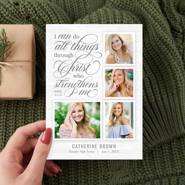 Strengthened Graduation Announcement Invitation (Creator Uploaded)