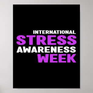 Stress Awareness - International Stress Awareness Poster