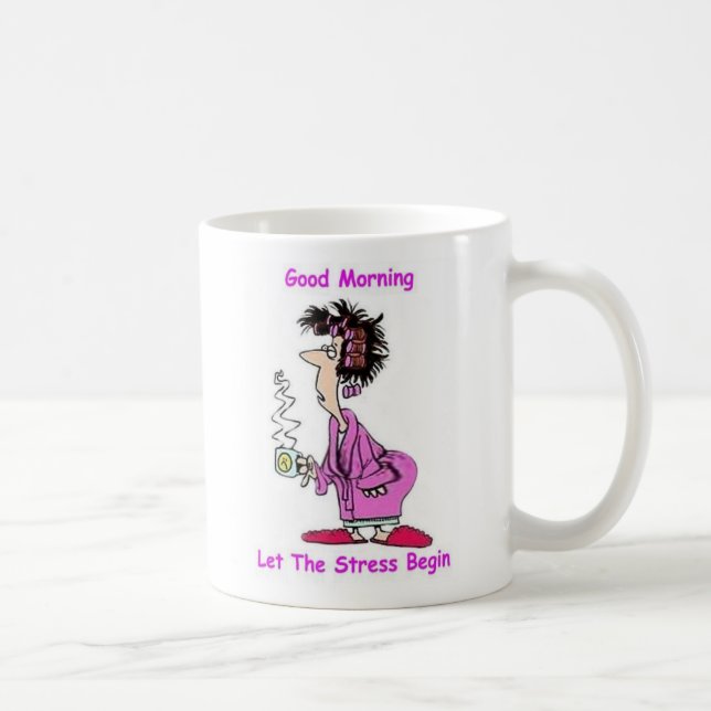 Stress Coffee Mug (Right)