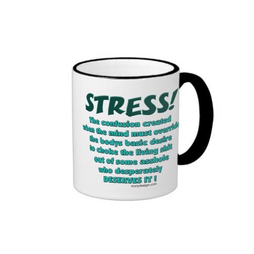 Stress Humor Mugs | Zazzle