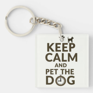 Stress Relief Charm Keychain