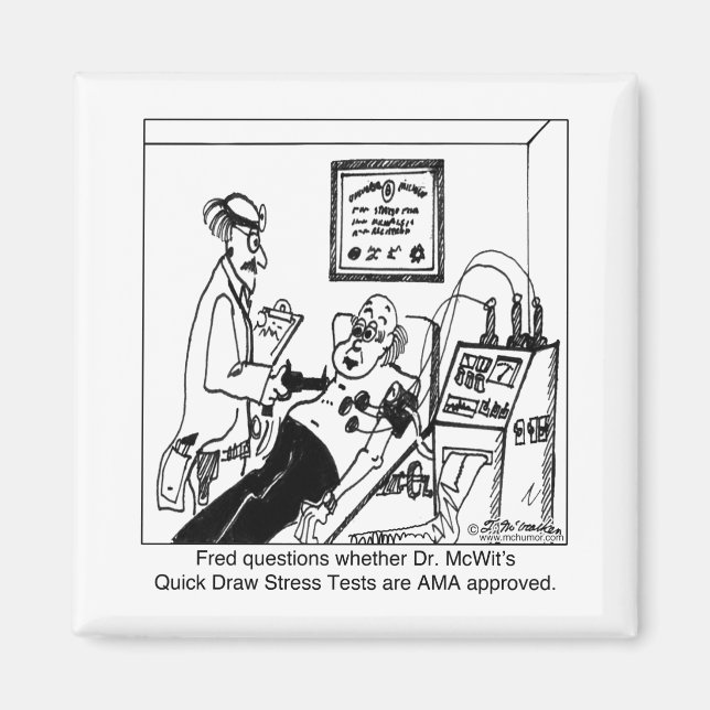 Stress Tests Not Approved by the AMA Magnet (Front)