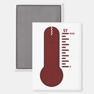 Stress Thermometer Magnet