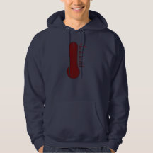 Stress Thermometer Men's Hoodie
