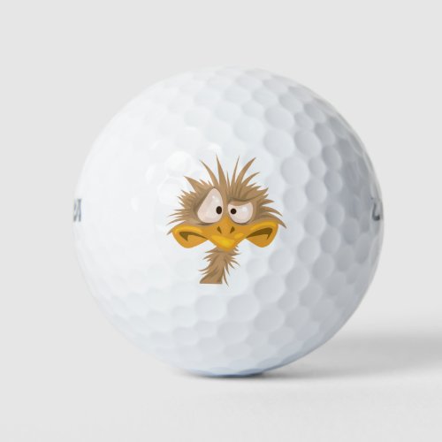 Stressed Birdie Golf Balls