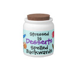 Stressed Candy Jar at Zazzle