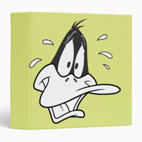 Stressed DAFFY DUCK 3 Ring Binder