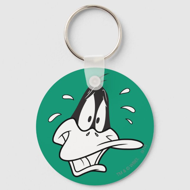 Stressed DAFFY DUCK™ Keychain (Front)