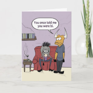 Stressed & Depressed Card