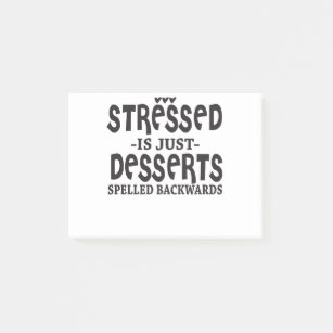 Download Personalized Stressed Is Desserts Spelled Backwards Gifts On Zazzle