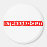 Stressed Out Stamp Magnet