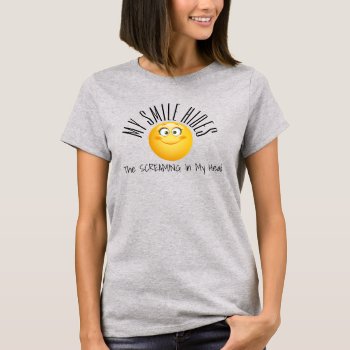 Stressed! Smile T-shirt by sharonrhea at Zazzle
