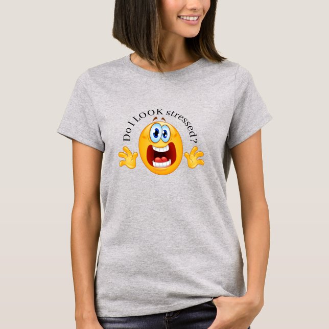 STRESSED! SMILE T-Shirt (Front)