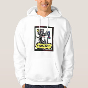 Stressed Zebra Hoodie