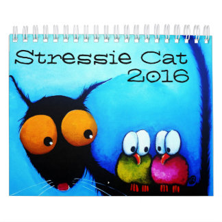 Stressie Cat 2016 calendar