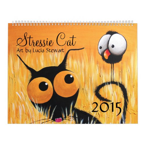 Stressie Cat calendar