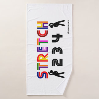 Stretch 2, 3, 4 bath towel