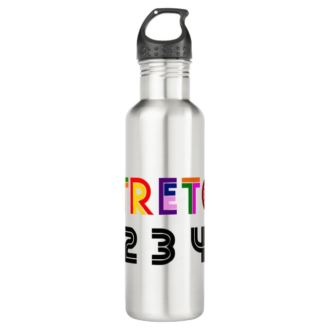 Stretch 2, 3, 4 stainless steel water bottle (Front)