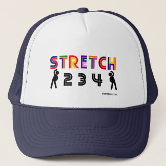 Stretch 2, 3, 4 trucker hat