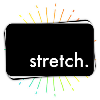 Stretch. (color Customizable) Business Card by identica at Zazzle