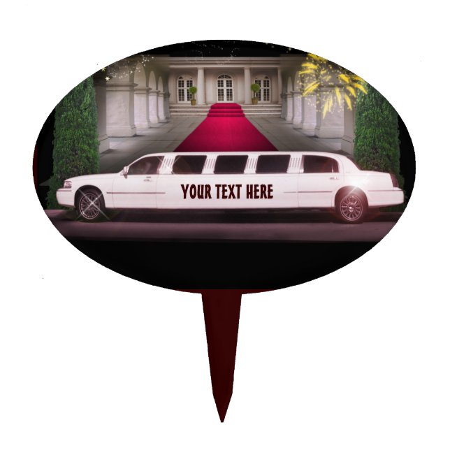 Stretch Limo Cake Topper (Front)