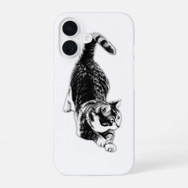Stretch Mode: Activated Iphone Case (Back)