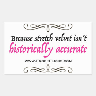 Stretch Velvet Isn't Accurate - Sticker