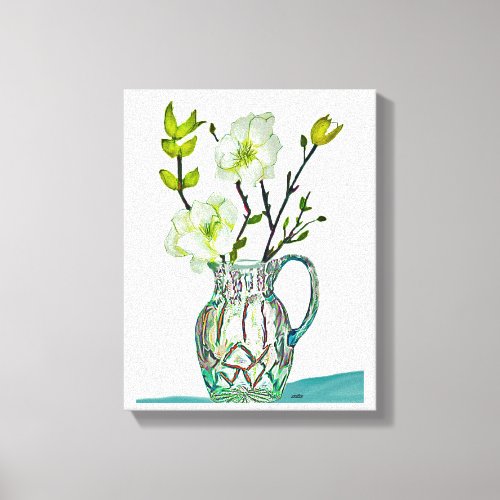 Stretched canvas print