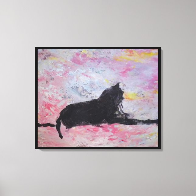 stretched Canvas Print (Front)