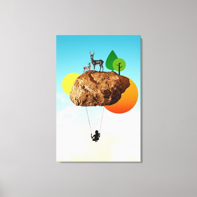 Stretched Canvas Print (Front)