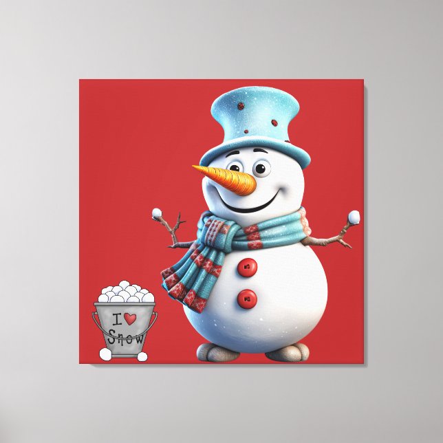 Stretched Canvas Print (Front)