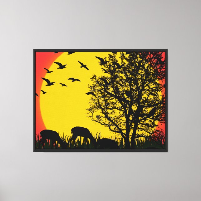 Stretched Canvas Print (Front)